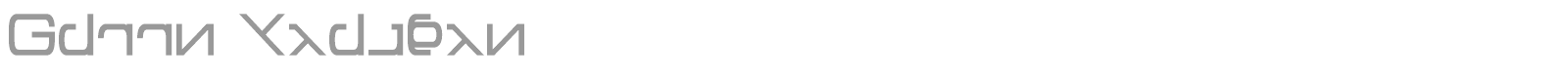 Green Martian font preview
